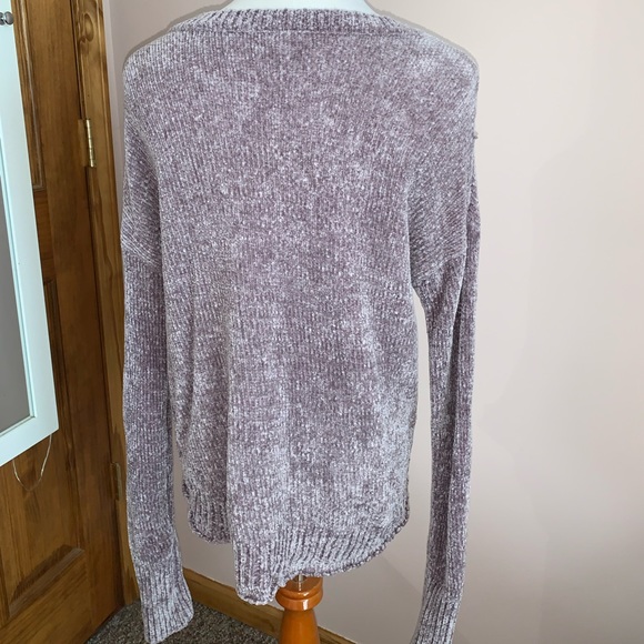 Purple v-neck sweater from Mudd - Picture 2 of 3